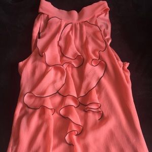Off pink dress top